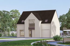 MAISON INDIVIDUELLE 123,60 m² à LOUVRES