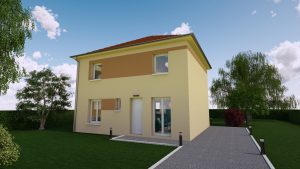 Maison 3 chambres avec garage