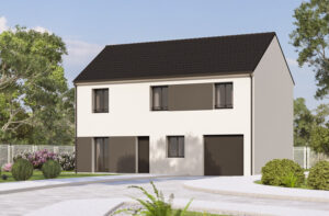 MAISON INDIVIDUELLE 108,24 m² à CONDE SAINTE LIBIAIRE