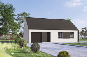 MAISON INDIVIDUELLE 72,80 m² à CERGY