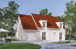 MAISON INDIVIDUELLE 106,19 m² à GOMETZ LA VILLE