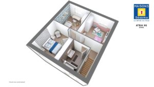 Projet de construction d&rsquo;une maison 87 m² avec terrain à MESSY (77)