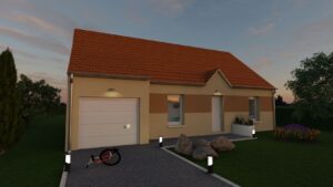 Projet de construction d&rsquo;une maison 79 m² avec terrain à OULINS (28)