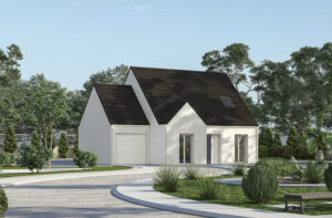 MAISON INDIVIDUELLE 90,50 m² à LIVERDY EN BRIE