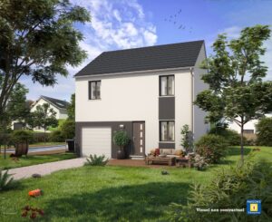 Projet de construction d&rsquo;une maison 68 m² avec terrain à BAILLY-ROMAINVILLIERS (77)