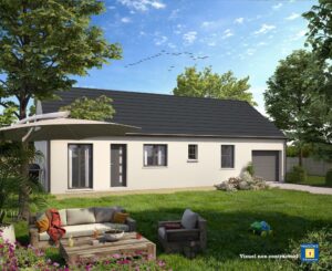 Projet de construction d&rsquo;une maison 79 m² avec terrain à COURVILLE-SUR-EURE (28)
