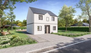 Maison neuve à étage 3 chambres avec suite parentale possible – Terrain 400 m² – Attainville – Lesmaisons.com